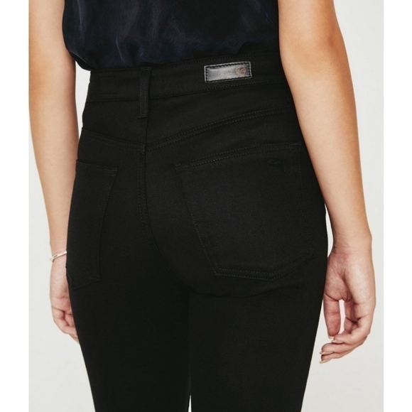 AG Adriano Goldschmied Alexxis Slim Jean Blackboard NWT - Picture 8 of 14